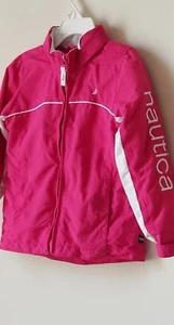 Nautica Girls rain coat with Hood Zip Up Top Size 4 - Picture 1 of 5