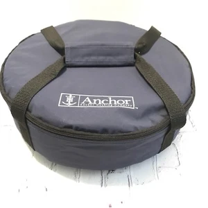 Anchor Hocking 2 Quart Casseruola Piatto con Borsa da Trasporto Isolata Tote Blu Navy  - Foto 1 di 11