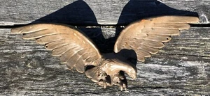 McIntire De Colección Federal Eagle Antiguo DORADO Americano PESADO ¡¡¡Grande!!! EE. UU. - Imagen 1 de 10