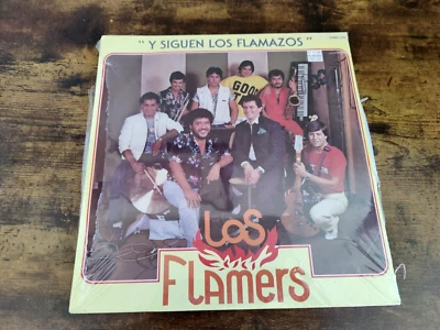 LOS FLAMERS LP/Y SIGUEN LOS FLAMAZOS/ORIGINAL 1985 PRESS/SEALED NEW LP!/ - Image 1 of 2