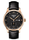 Tissot Men's Le Locle Croc Embossed Leather Swiss Automatic Watch T0064283605801