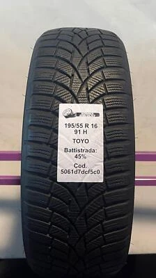 PNEU USAGÉ TOYO TIRES OBSERVE S944 195/55 R16 91H INVERNALI - Photo 1/2