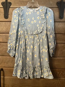 Stella McCartney Kids Girl’s Daises Dress With frills New  Size 10 - Picture 1 of 6