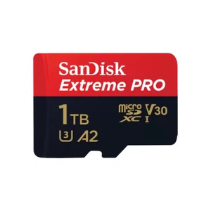 SanDisk Extreme PRO, 1000 GB, MicroSDXC, Klasse 10, UHS-I, 200 MB/s, 140 MB/s - Afbeelding 1 van 1