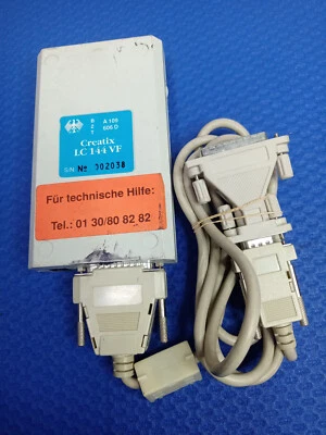 CREATIX LC 144 VF Mini-Fax-Modem 14.4 KBps 1994 - UNTESTED - Image 1 of 4