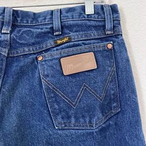 Wrangler Jeans Mens 36x30 (Fits 36x29) Blue Cowboy Cut 13MWZ Western - Picture 1 of 10