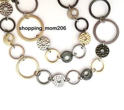 Colar lindo e versátil novo com etiquetas Lia Sophia "Improv" 40-43"  - Imagem 1 de 4