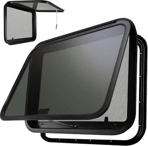 30" Wide x 22" Height 1-3/4" Hinging Exit RV Camper Window Trailer W/ Mhbupjbboi - Picture 1 of 18