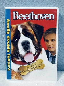 Beethoven and Beethoven's 2nd DVD Family Double Feature Very Good - Imagen 1 de 4