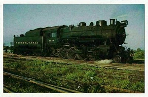 Pennsylvania Railroad Locomotives #7199 at Sandusky, Ohio - Picture 1 of 2