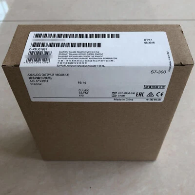 1PC New Siemens 6ES7 332-5HD01-4AB2 6ES7332-5HD01-4AB2 Extended Module - Image 1 of 2