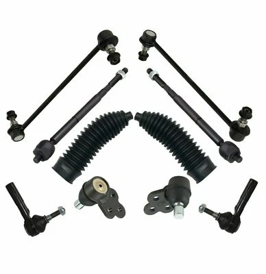 Kit de suspensión de 10 piezas para Chevrolet Cobalt HHR Pontiac G5 Saturn ION extremos de varilla de amarre Foto 1 de 4