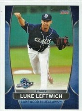 2016 Lakewood BlueClaws (High A-Philadelphia Phillies) Luke Leftwich