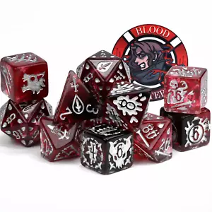 Juego de dados - Cazador de sangre - 11 dados de resina - Imagen 1 de 10