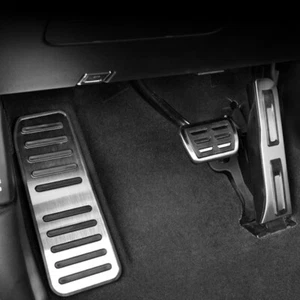 Stainless Steel Brake Accelerator Footrest Pedal Pad Cover Set for XPeng G9 - Bild 1 von 7