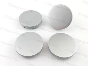 4 tapacubos exteriores 55 mm interiores 51 mm tapa de llanta tapa de buje de rueda gris NoLogo - Imagen 1 de 4