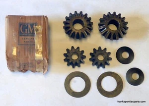 1959-64 Pontiac NOS GM Differential Side Gears & Spider Gear Set 59 60 61 62 63 - Picture 1 of 5