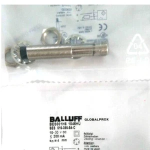 A●BALLUFF BES 516-366-S4-C(ES01JU)Inductive Standard Sensors NPN New - Imagen 1 de 4