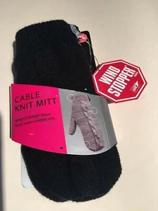 TERRA-NOVA EXTREMITIES CABLE KNIT MITT  WIND STOPPER ,PRODUCT Ref #F - Picture 1 of 2