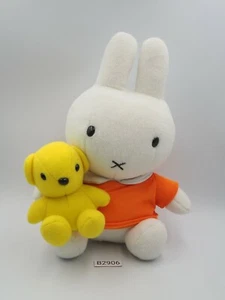 Miffy B2906 Rabbit Bunny Teddy Bear Sekiguchi Plush 8" Stuffed Toy Doll japan - Picture 1 of 6