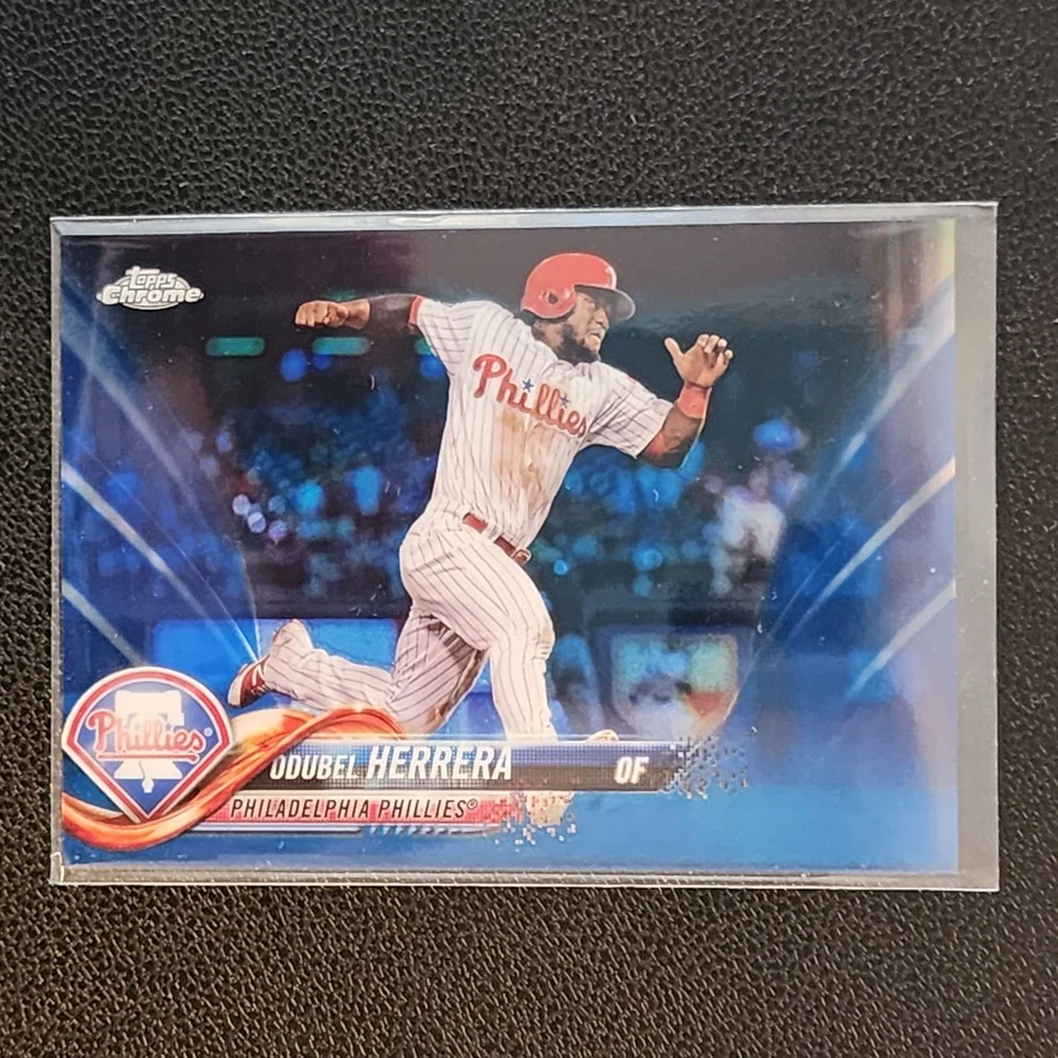 ODUBEL HERRERA 2018 TOPPS CROMO #46 NÚMERO DE SERIE 017/150 PHILLIES MLB Foto 1 de 2