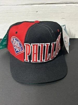 Vintage Philadelphia Phillies Hat Starter Knockout Snapback Cap NWT Dead Stock - Image 1 of 4
