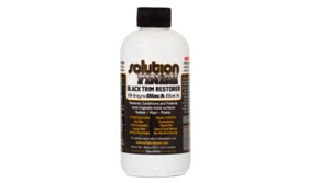 Black Restorer Finish Car Truck Polish Conditions Protects Rubber Plastic Vinyl - Picture 1 of 8