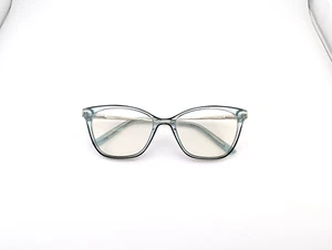 bebe Eyeglasses, Frames Only, ??-17-135, Plastic/Metal, Clear Blue, Cat Eye - Picture 1 of 16