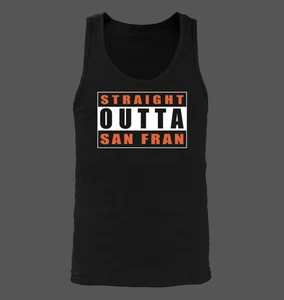 Straight Outta San Fran - Men's Tank Top - San Francisco Giants Dynasty SF - Picture 1 of 3