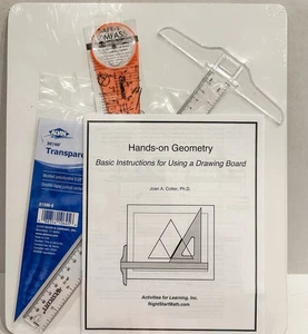 RightStart Math Hands-On Geometry Drawing Board Accessories Joan A. Cotter Ph.D. - Picture 1 of 2