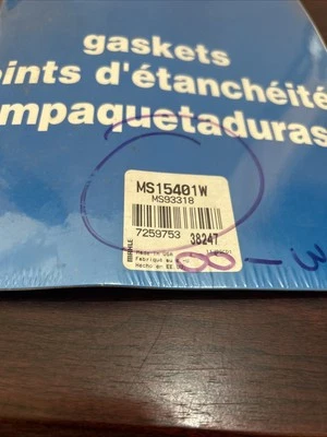 MAHLE MS15401W Engine Intake Manifold Gasket Set For 86-91 Chevrolet Corvette - Imagem 1 de 3