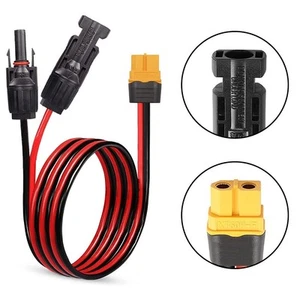Solarpanel-Kabel Verbindungskabel Keine Funken Doppelte Isolierung 12AWG - Bild 1 von 12