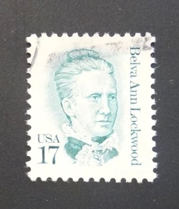 USA #2178 19¢ Belva Ann Lockwood, gebraucht - 1986 (938) - Bild 1 von 2