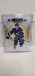 2023-24 UD Ultimate Introductions Showcase Zach Benson RC #UI-100 BUFFALO SABRES - Imagen 1 de 2