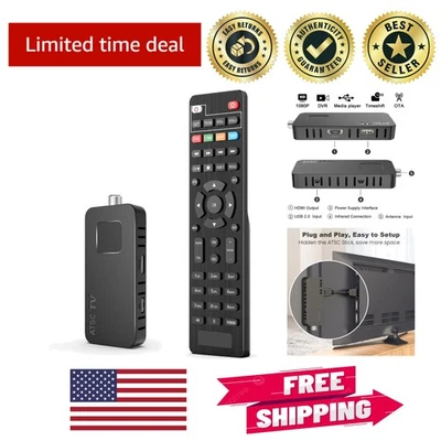 Caixa conversor digital HDMI universal - aproveite e grave canais over-the-air gratuitos - Imagem 1 de 4