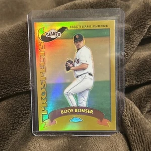 2002 Topps Chrome Gold Refractor #317 Boof Bonser San Francisco Giants NM FS - Picture 1 of 6