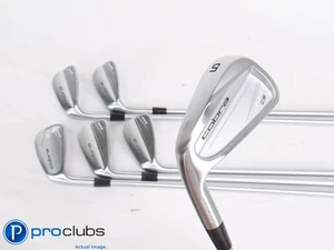 Left Handed Cobra '23 KING CB/MB 5-PW Combo IRON SET - KBS 120 Stiff Flex 447371 - Picture 1 of 6