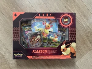 Pokemon Flareon VMAX Premium Collection Box - Flareon - Brand New & Sealed - Picture 1 of 2