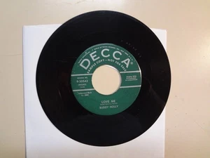 BUDDY HOLLY: Love Me-You Are My One Desire-U.S. 7" 1958 Decca No. 9- 30543 Promo - Picture 1 of 2