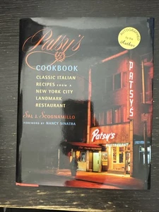 Patsy's Cookbook Sal Scognamillo 1st Signed - Picture 1 of 10