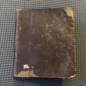 Antique Handwritten Diary Or Journal-German-As Found - Picture 1 of 23