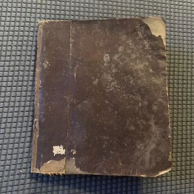 Antique Handwritten Diary Or Journal-German-As Found - Image 1 of 4