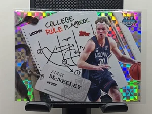 Libro de jugadas de reglas universitarias X-Fractor 2024-25 Bowman University Liam McNeeley #CRP-14 - Imagen 1 de 4