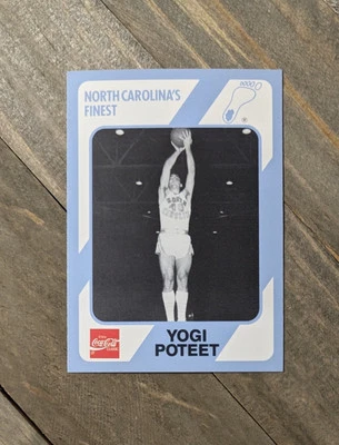 1989 Collegiate Collection Yogi Poteet #162 North Carolina Tar Heels - Image 1 of 2