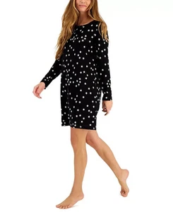 NWT Charter Club Women's Butter Soft Sleepshirt Black Star sz. XS ( Retail) - Picture 1 of 1
