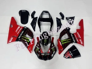 Kit de carenado de carrocería de inyección ABS rojo negro YZF R1 2000 2001 apto para 2000 - Imagen 1 de 7