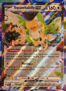 Squawkabilly ex 075/091 Sv: Paldean Fates Holo - Picture 1 of 1