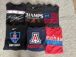 Lot Of Nike,jordan And Under Armor Shirts And Hoodies Youth L Check Description - Picture 1 of 2