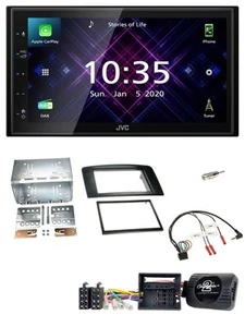 JVC DAB 2DIN Lenkrad Bluetooth USB Autoradio für Mercedes M-Klasse W164 2005-201 - Bild 1 von 10