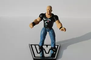 Figura de acción de juguete de colección WWF WWE 1996 Stone Cold Steve Austin Bad To The Bonz - Imagen 1 de 6